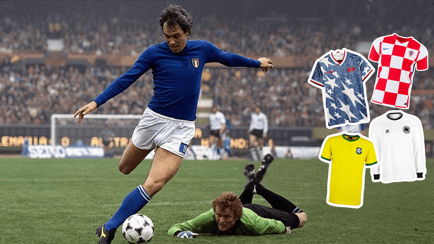 The Best World Cup Jerseys Through The Years